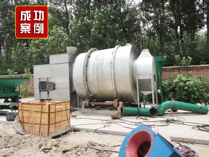 貴州沙子烘干機案例